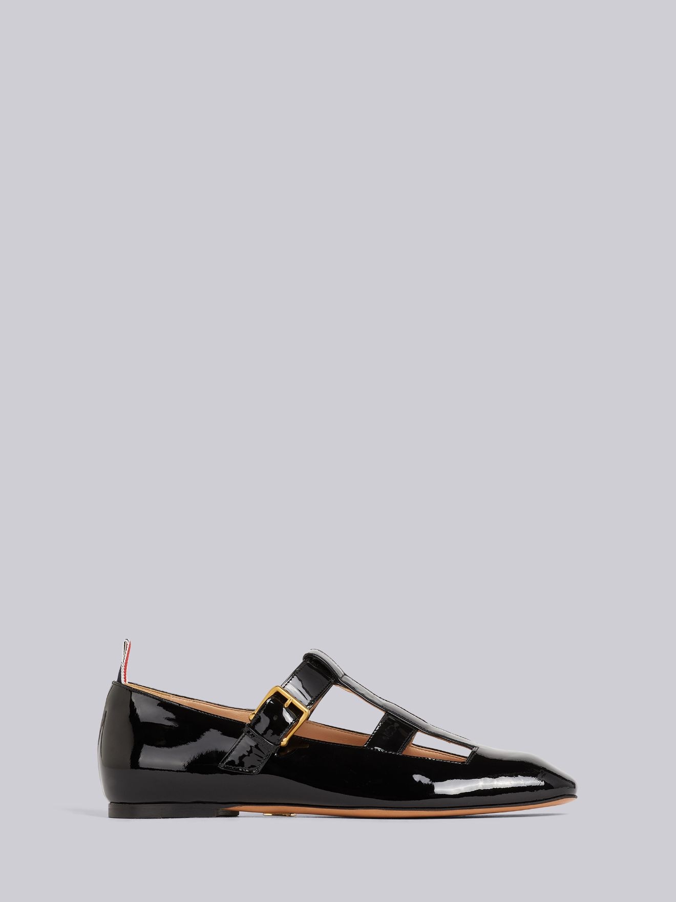 Louis Vuitton Black Patent Leather Mary Jane Uniforme Flats