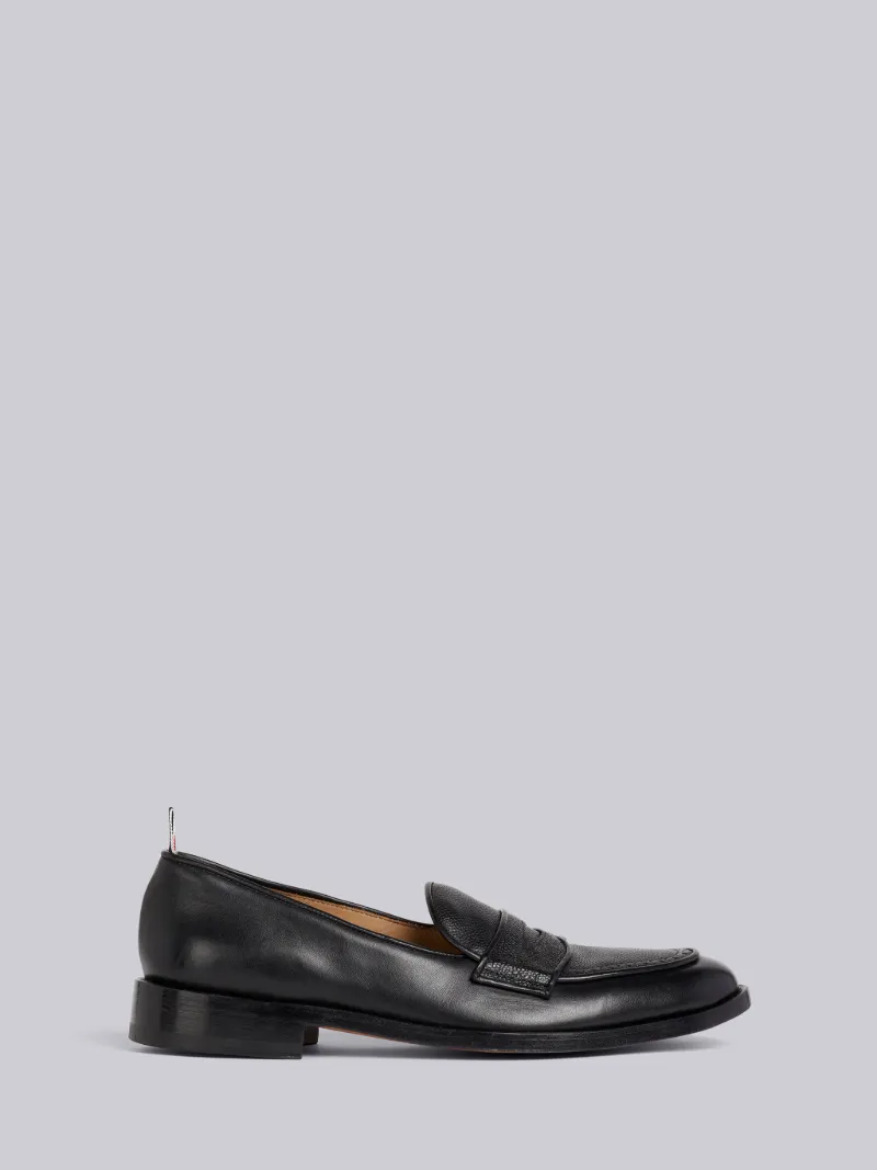 Black Vitello Calf Leather Flexible 