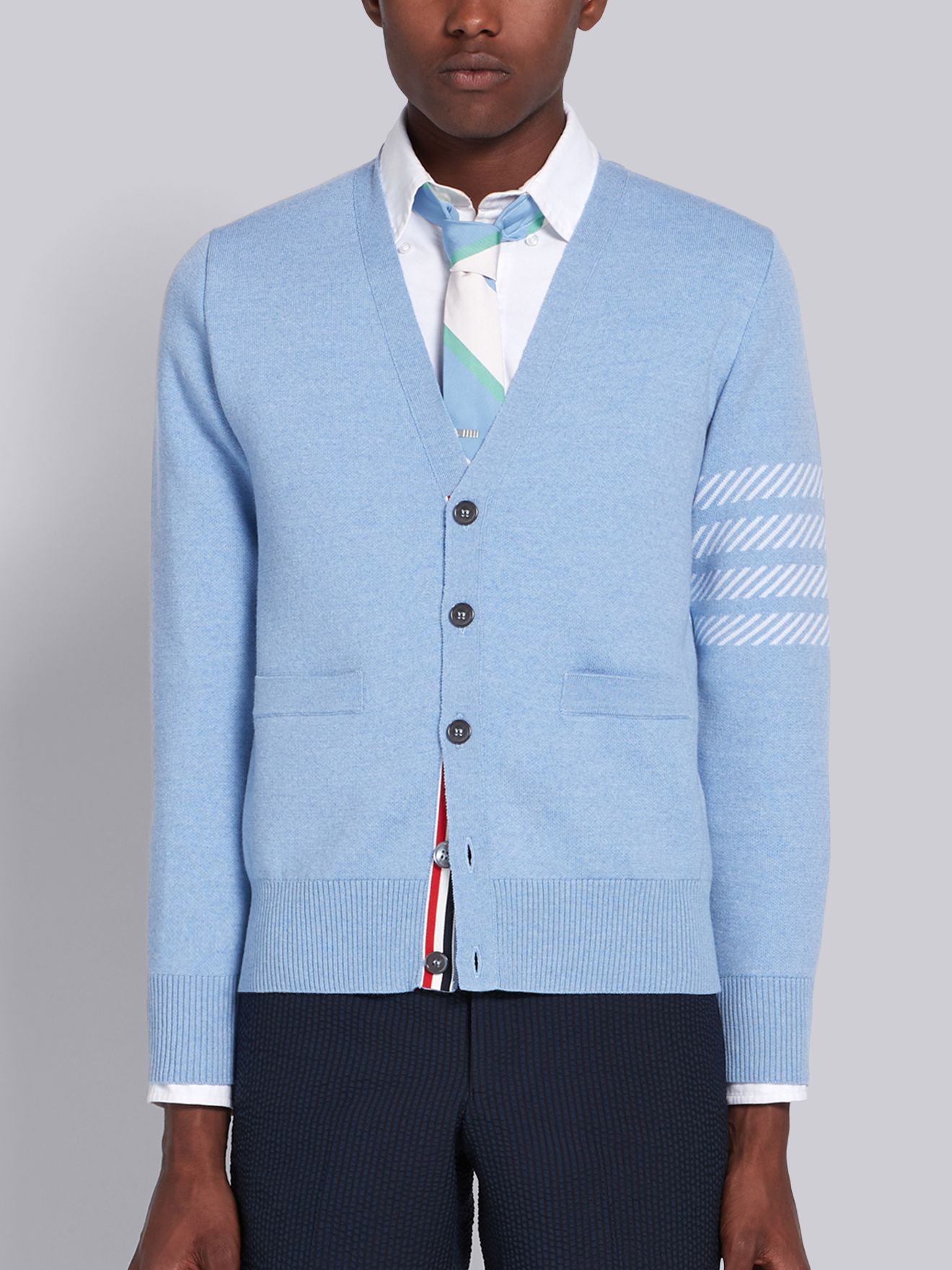 baby blue thom browne