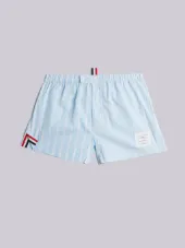 Boxer Short In Funmix Thick-Stripe Poplin