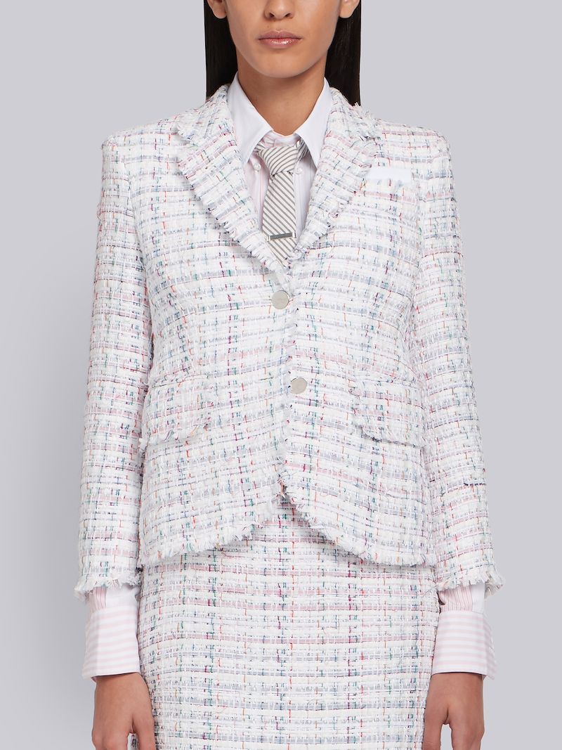 Thom browne hot sale tweed jacket