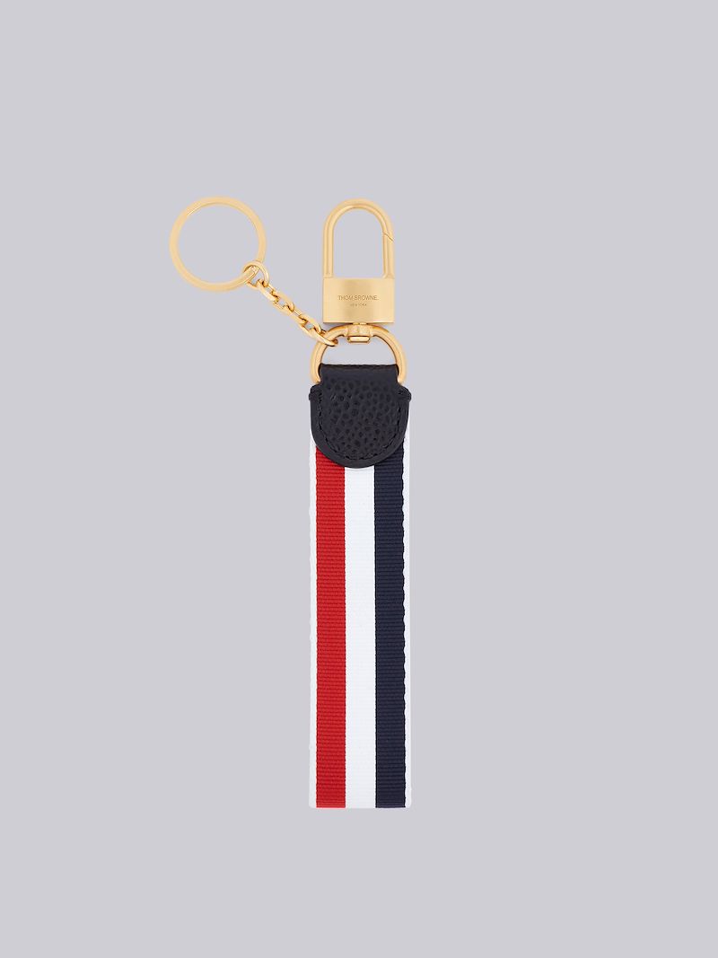 Brass Twill-edged Keyring