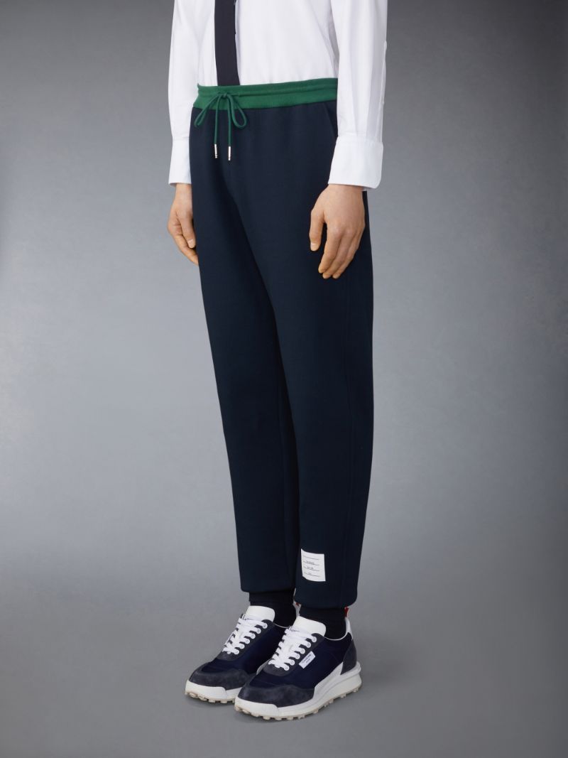 Brushed Color Blocked Sweatpants Thom Browne