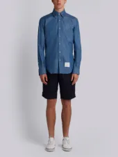 button down denim shirt
