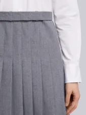 Button Down Pleated Bottom Shirtdreshort Sleeve With Belt In School Uniform Plain Weave