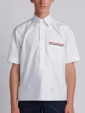 buttondown short sleeve shirt