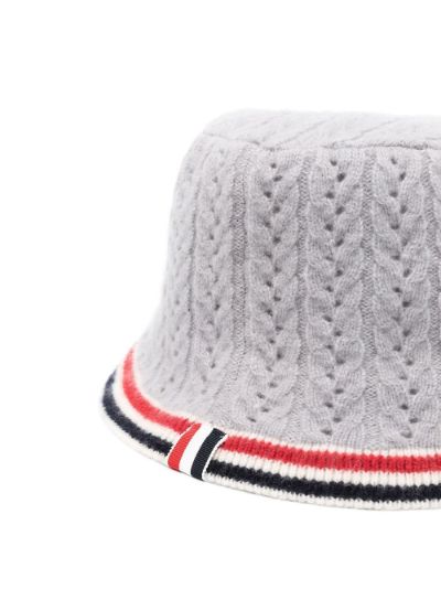 cable-pointelle bucket hat | Thom Browne | Eraldo.com