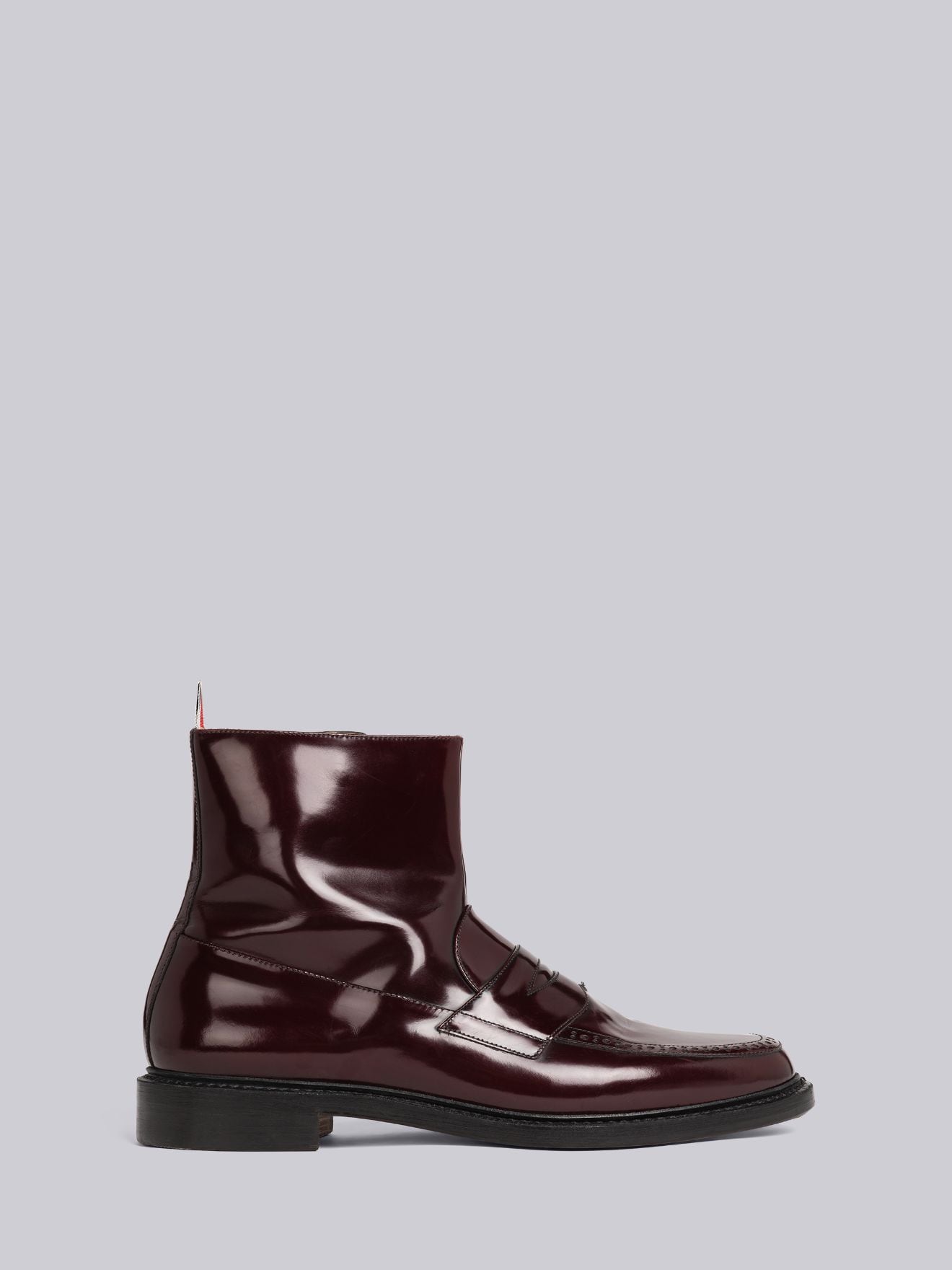 Calf Leather Penny Loafer Ankle Boot | Thom Browne