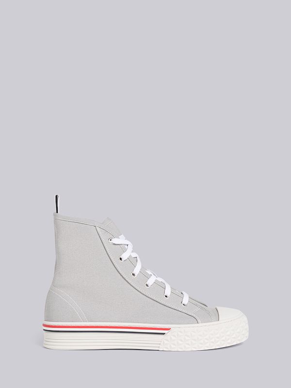 CANVAS TARTAN SOLE COLLEGIATE HIGH TOP