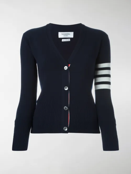Thom Browne - Cardigan con quattro righe