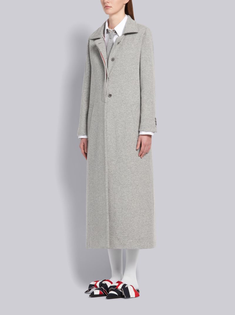 Ankle length outlet overcoat