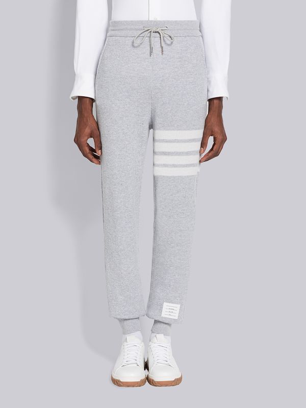 Cashmere Waffle 4-Bar Sweatpant
