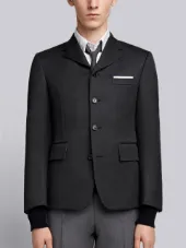 Cavalry Twill Pintuck Sport Coat