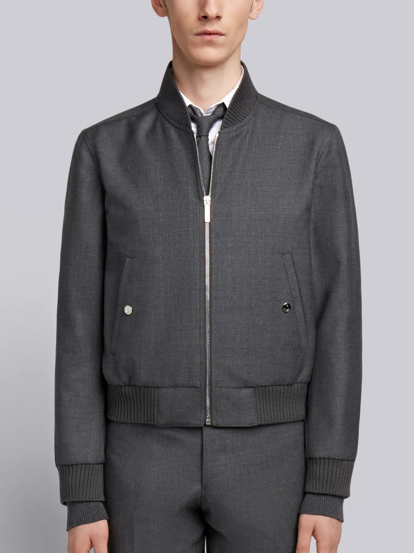 Center-Back Stripe Blouson Jacket | Thom Browne