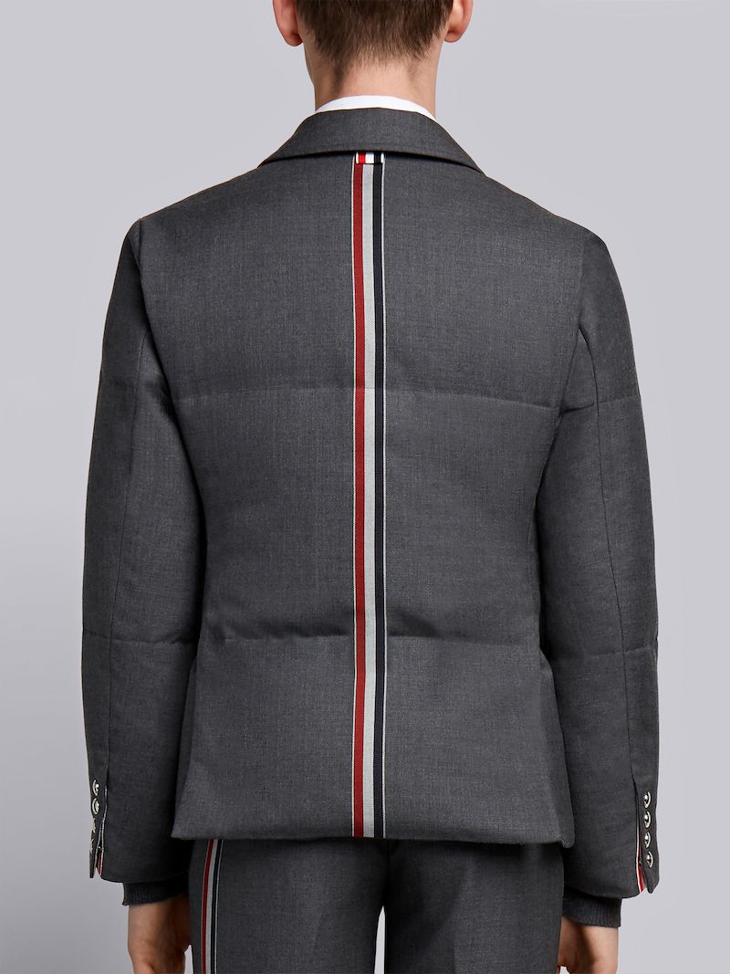Centerback Stripe Down Sport Coat Thom Browne Official