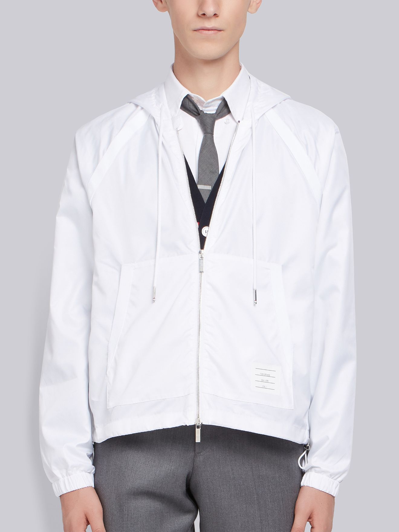 thom browne hooded shirts & tops