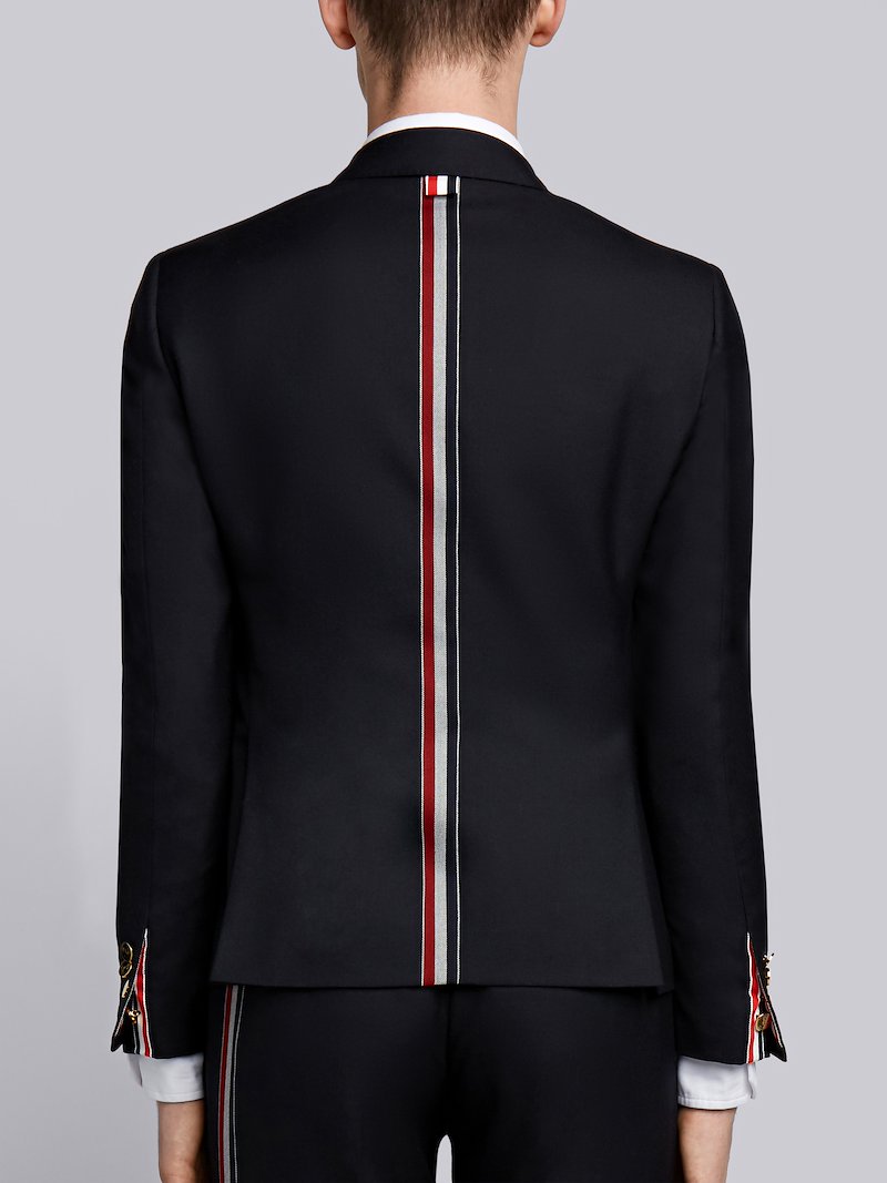 Centerback Stripe Sport Coat Thom Browne
