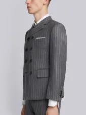 Chalk Stripe Pintuck Sport Coat