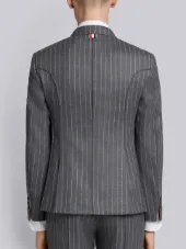 Chalk Stripe Pintuck Sport Coat