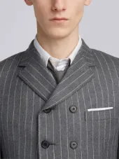 Chalk Stripe Pintuck Sport Coat