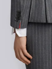 Chalk Stripe Pintuck Sport Coat