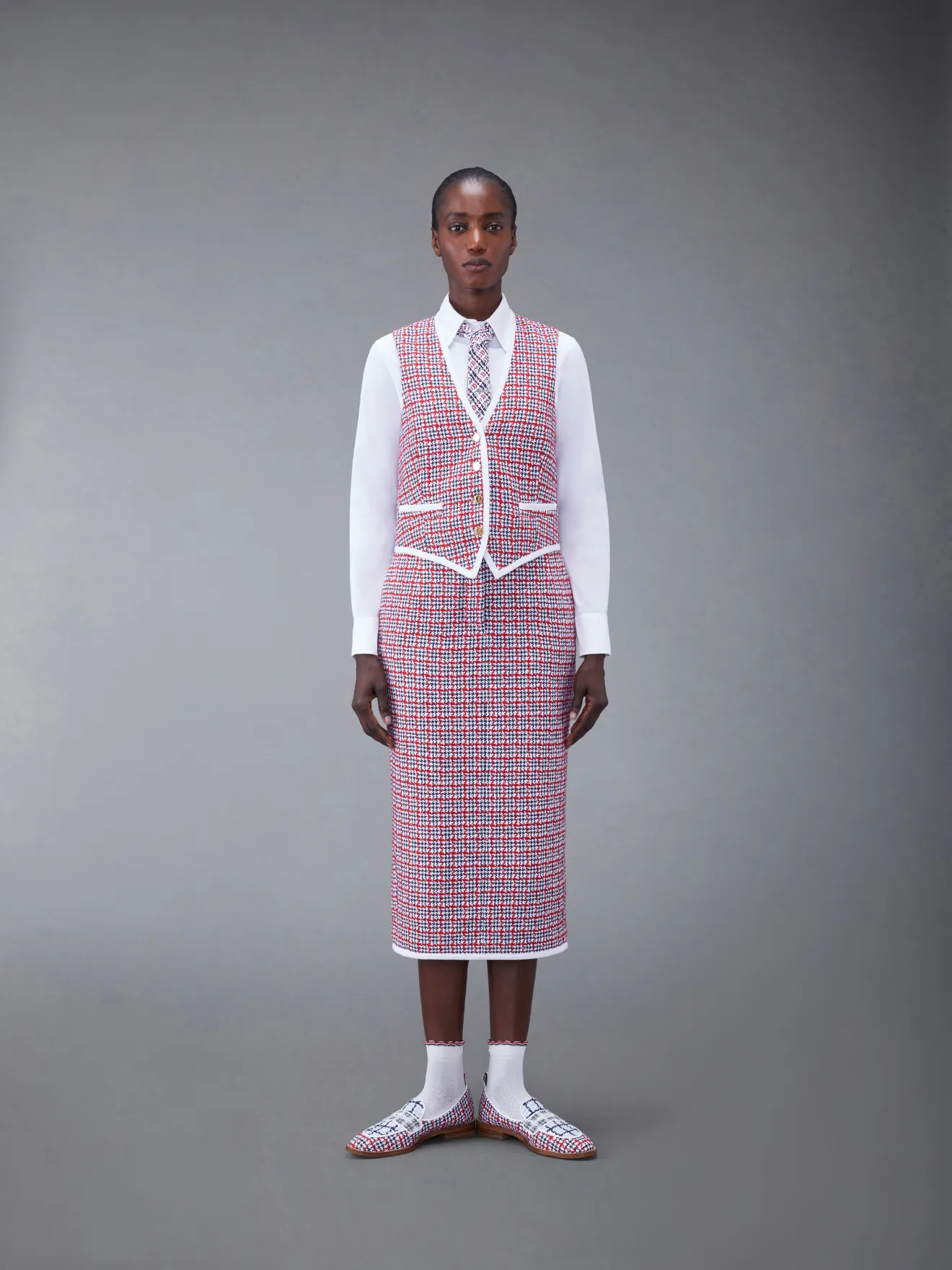 herlipto Summer Tweed Midi Dress herlipto Summer Tweed Midi Dress