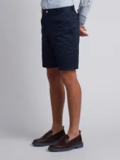 Chino Short In Navy Cotton Twill