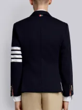 Classic 4-Bar Sport Coat With 4-Bar In Loopback Jersey