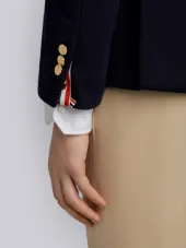 Classic 4-Bar Sport Coat With 4-Bar In Loopback Jersey