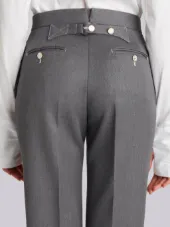 Classic Backstrap Trouser In Cavalry Twill