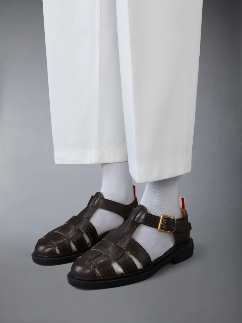 Classic Calf Leather Fisherman Sandal | Thom Browne