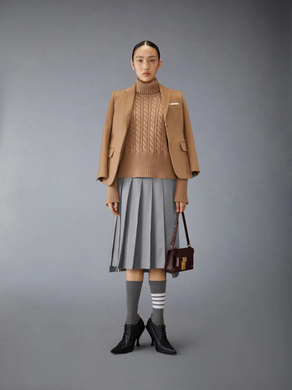 Classic Camel Hair Sport Coat | Thom Browne