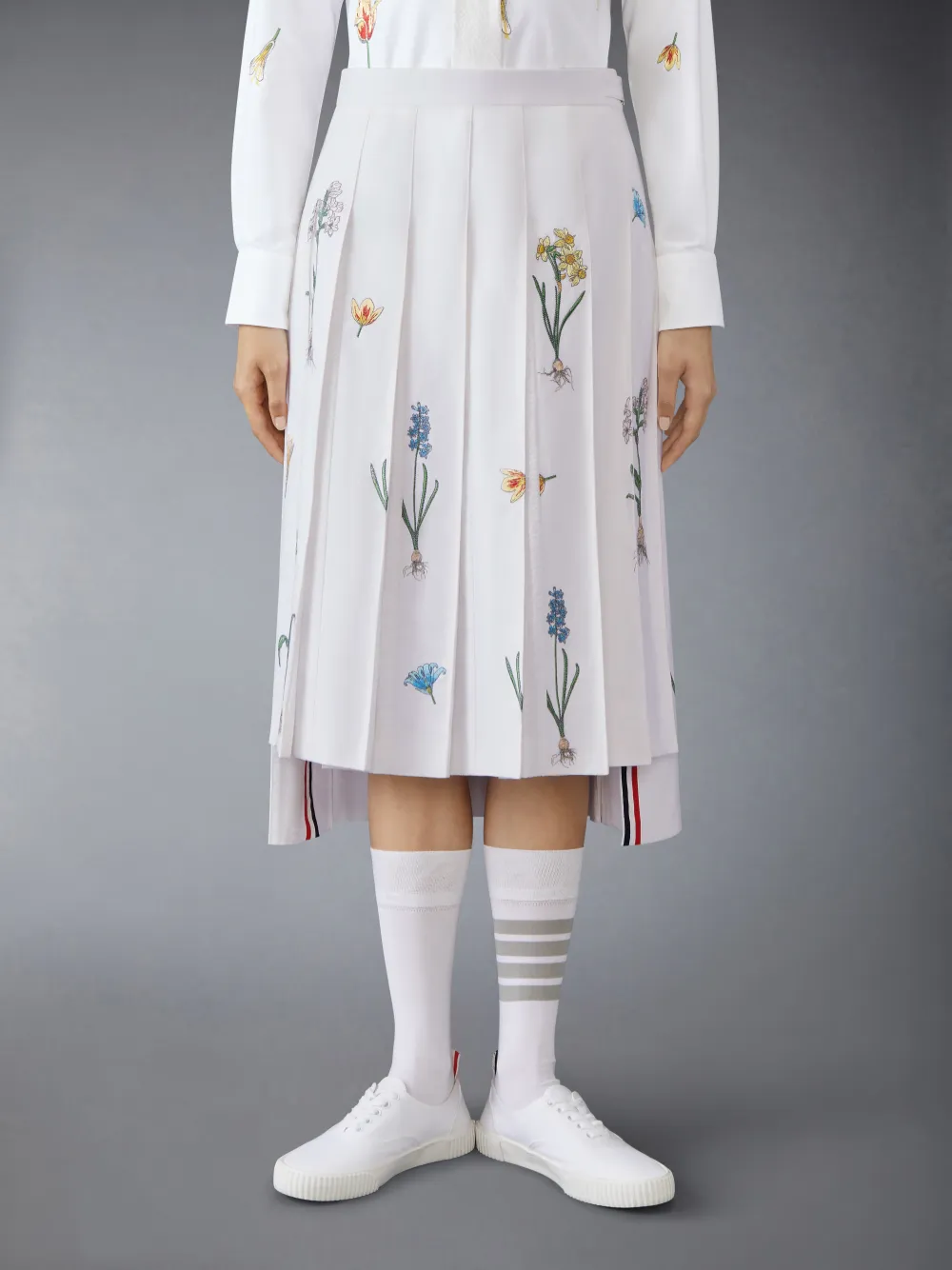 Enchanting Botanical A-line Midi Skirt Enchanting Botanical A-line Midi Skirt