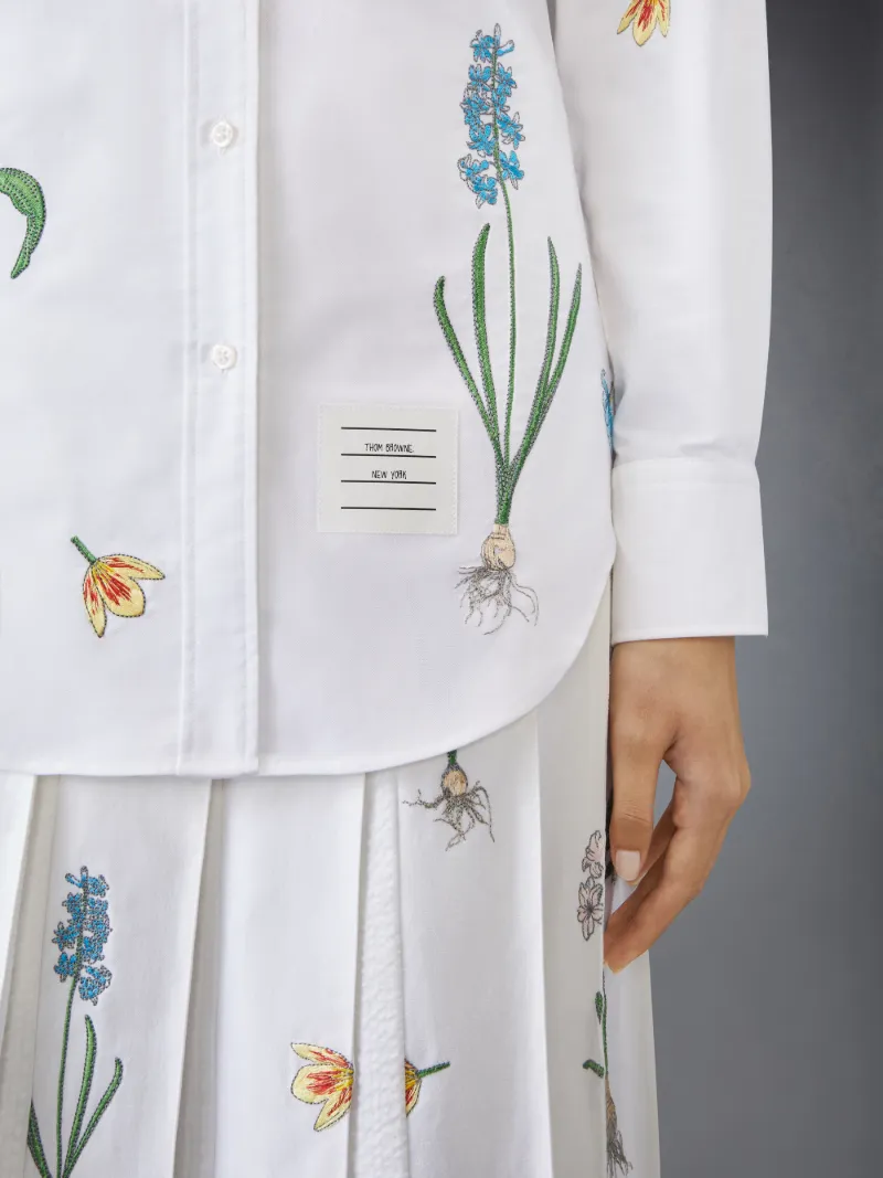 Classic Flowers and Buds Shirt | Thom Browne