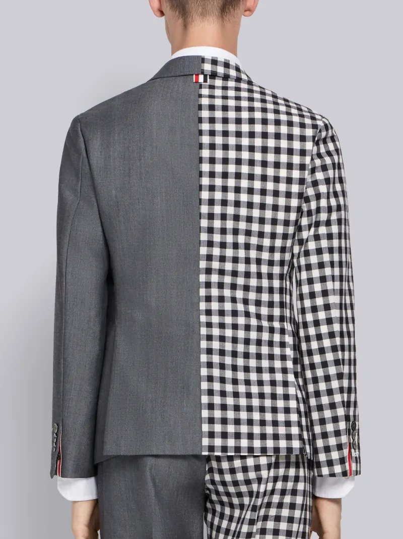 gingham sport coat