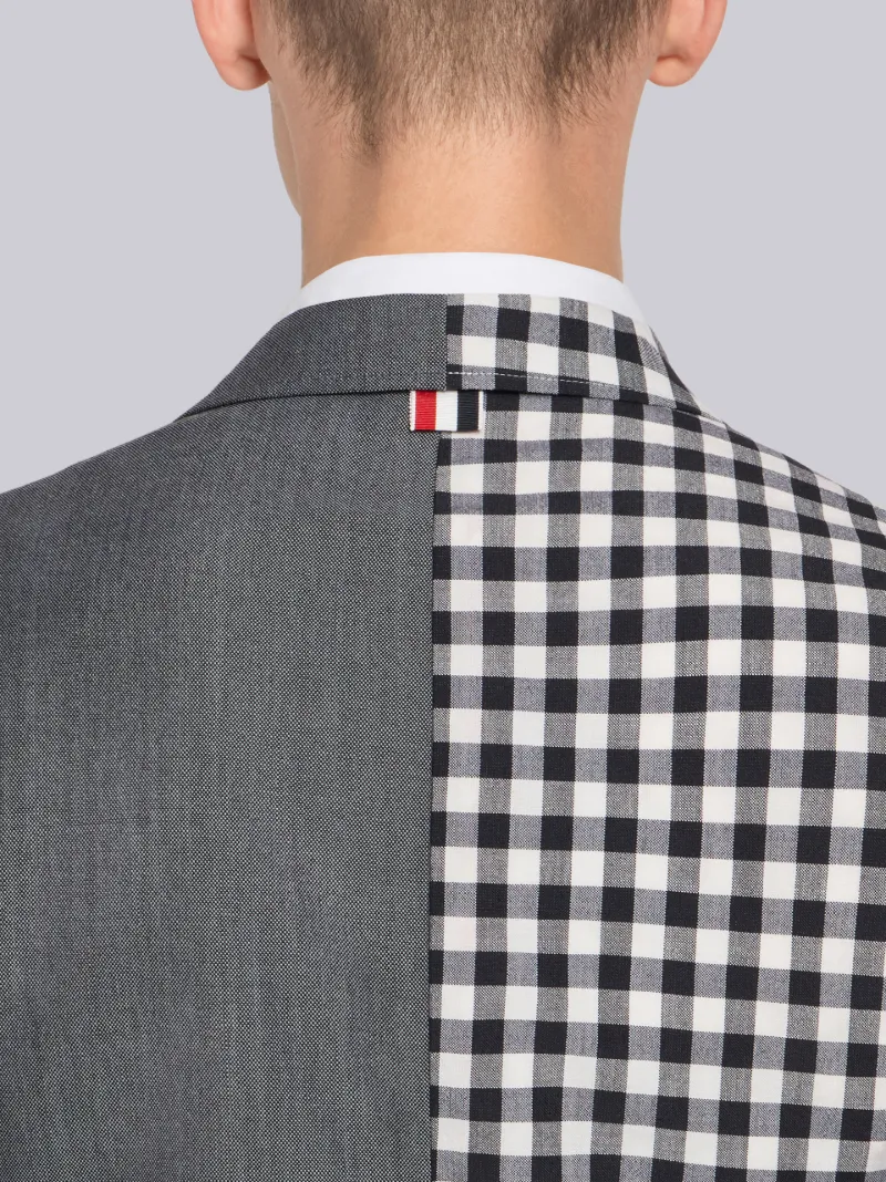 gingham sport coat