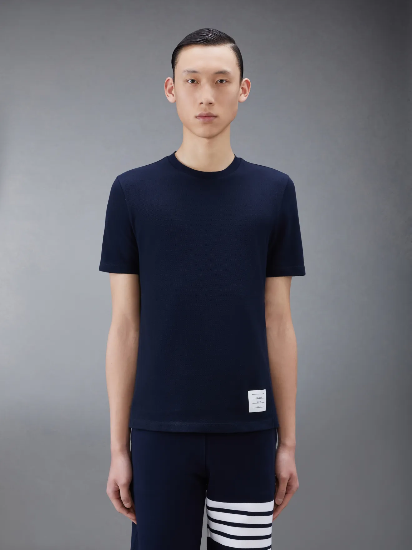 Classic Pique 4-Bar Tee | Thom Browne