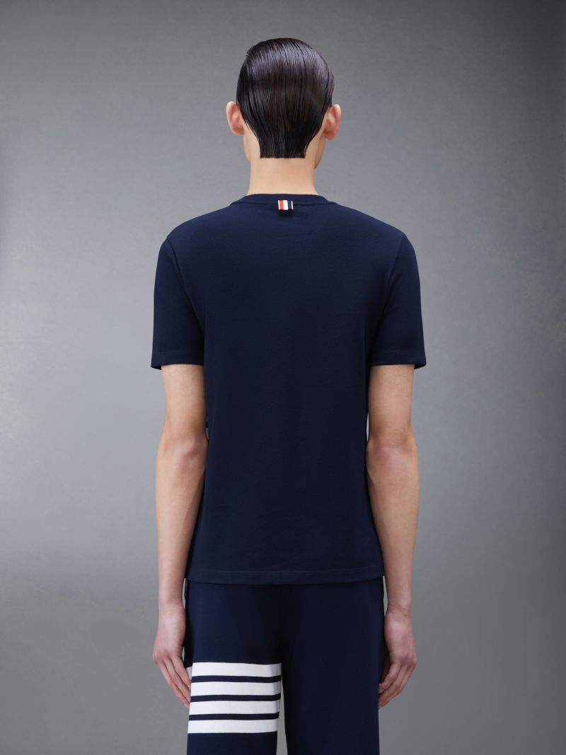 Classic Pique 4-Bar Tee | Thom Browne