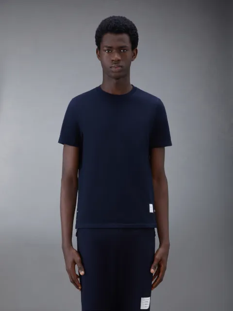 Jersey 4-Bar Short Sleeve Tee | Thom Browne Jersey 4-Bar Short Sleeve Tee | Thom Browne