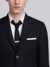 Classic Single Breasted Sport Coat In 2 Ply Fresco