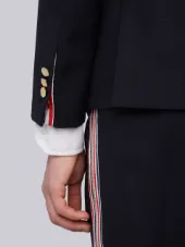 Classic Single Breasted Sport Coat In 2 Ply Fresco