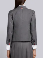Classic Single Breasted Sport Coat In Super 120’S Twill
