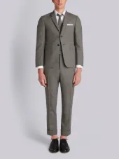 Classic Suit With Tie In 2ply Fresco