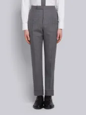 Classic Suit With Tie In Gingham Prince Of Wales Cool Wool