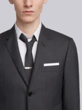 Classic Suit With Tie In Super 120'S Twill