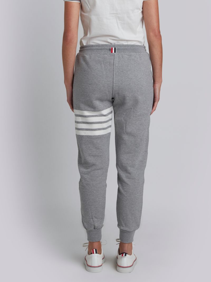 thom browne black sweatpants