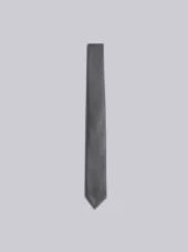 Classic Tie In Medium Grey Super 120's Wool