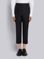 Classic Tuxedo With Bow Tie And Grosgrain Tipping In 3 Ply Wool Mohair