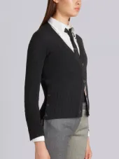 classic V-neck cashmere cardigan