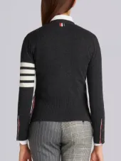 classic V-neck cashmere cardigan